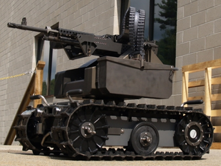 Illustration for article titled New Armed Robots in Iraq Were Built For Killin'